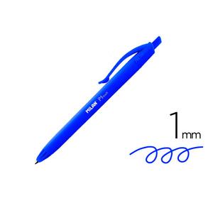 041061-box-of-25-ballpoint-pens-milan-p1-touch-blue-one-size