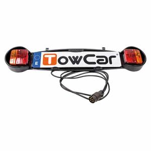 170646-license-plate-holder-with-7-pin-plug-ideal-for-bike-carrier-trunk-peruzzo-black-white-red-one-size