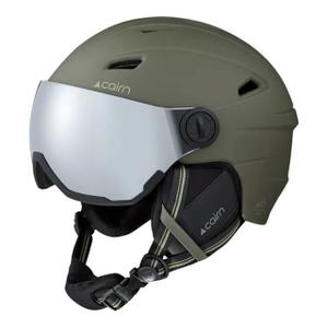 060581040-ski-helmet-cairn-electron-visor-mat-khaki