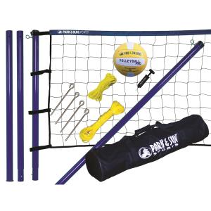 spiker-steel-beach-volleyball-leisure-kit-blue-one-size