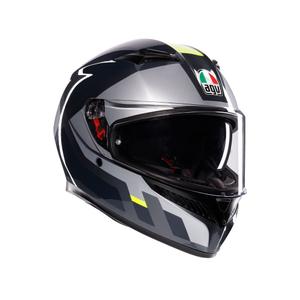 2118381001-017-xs-full-face-motorcycle-helmet-agv-k3-shade-grey-yellow-fluo