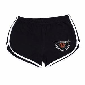 asg084-women-s-shorts-american-socks-fake-love-black-design