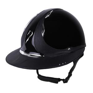 ecl-premg-swa-black-riding-helmet-for-women-antares-shagreen-premium-eclipse-swarovski-black