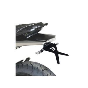 hn6104-07-bn-motorcycle-plate-holder-barracuda-honda-hornet-600-07-10-black-one-size