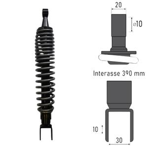 406201100-rear-motorcycle-shock-absorber-bcr-aprilia-scarabeo-125cc-black-one-size