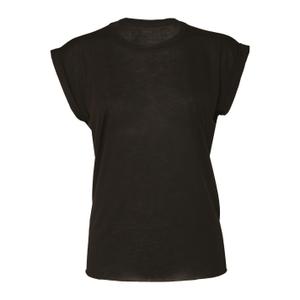 be8804-black-women-s-t-shirt-with-rolled-up-sleeves-bella-canvas-flowy-black