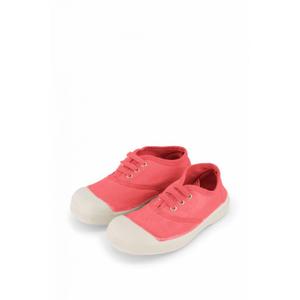 e15004c15j-0419-girl-s-lace-up-sneakers-bensimon-tennis-hibiscus