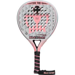 8436520099644-padel-rackets-black-crown-hurricane-pro-2-gray-pink-one-size