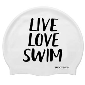 250877-silicone-bathing-cap-buddyswim-lls-blanco-one-size