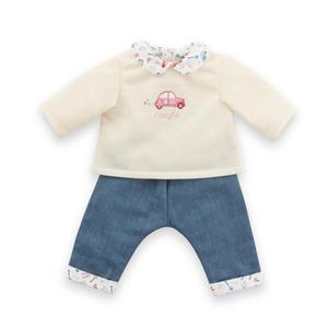 9000141690-long-sleeve-t-shirt-and-baby-jeans-corolle-week-end-a-paris-ecru-36-cm