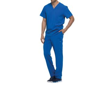 dke645-royal-v-neck-t-shirt-dickies-medical-royal-blue