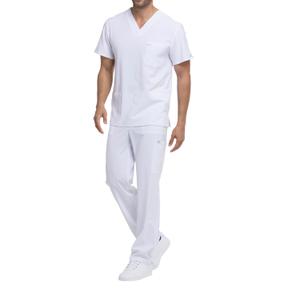 dke645-white-v-neck-t-shirt-dickies-medical-white