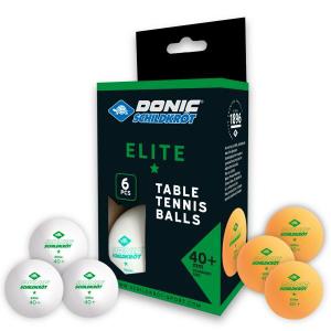 608511-table-tennis-ball-donic-schildkrot-elite-poly-40-mixed-white-3-orange-one-size