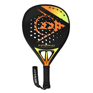 10335751-padel-rackets-dunlop-inferno-carbon-extreme-nh-black-yellow-orange-one-size