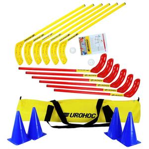 hk601-children-s-field-hockey-set-eurohoc-x20-yellow-blue-red-one-size