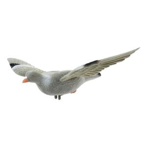 510064-flocked-decoy-pigeon-with-wings-eurohunt-green-white-one-size