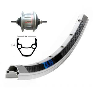 703298-rear-wheel-retropedal-exal-winora-zx19-sg-8r31-135-v-brak-silver-28-x-1-75x135-mm