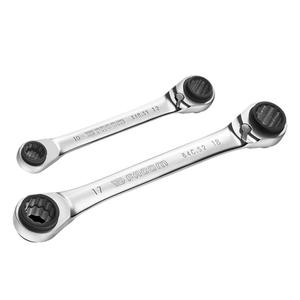 514342-set-of-2-ratchet-wrenches-facom-cuatro-silver-black-one-size