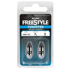 4589-433-tungsten-bullet-sinkers-freestyle-10-5-g-x2-silver-silver-one-size