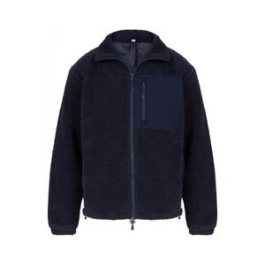 fr854-navy-recycled-sherpa-fleece-front-row-navy