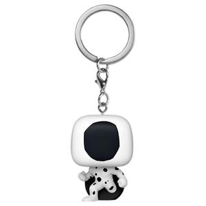 889698709446-keychain-funko-pocket-pop-marvel-spiderman-across-the-spiderverse-the-spot-white-black-one-size