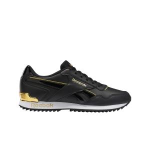 g55755-women-s-sneakers-reebok-classics-royal-glide-ripple-clip-black-black-metallic-gold