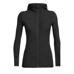 ib1044910021-women-s-fleece-icebreaker-descender-zip-hood-dark-gray