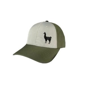 ia-cas-002-baseball-cap-inca-army-llama-power-green-white-one-size
