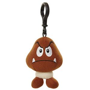 75goo023-keychain-jakks-pacific-goomba-peluche-vague-1-5-brown-one-size