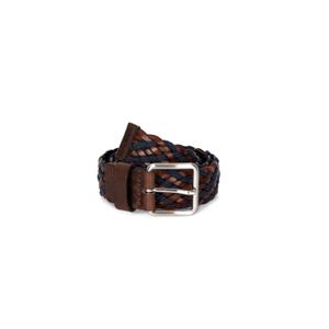 kp822-darkbrown-lightnavy-two-tone-braided-belt-k-up-dark-brown-light-navy