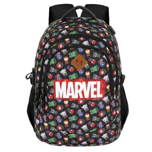 8445118072815-children-s-backpack-karactermania-marvel-avengers-plus-chibi-black-44x34x21-cm