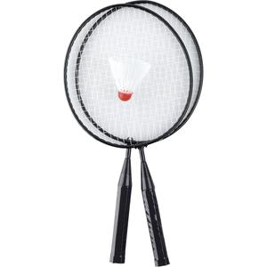 a1300236-short-handled-badminton-rackets-kim-play-x2-black-white-51x5x21-5-cm