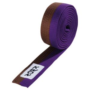303020-303032-budo-belt-2-colors-kwon-brown-purple