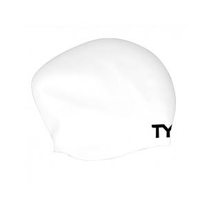 lcsl100-women-s-swimming-cap-tyr-long-hair-white-one-size