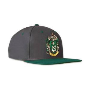 lgs-334-1640000-snapback-cap-logoshirt-harry-potter-slytherin-gray-green-one-size