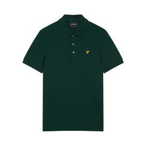 sp400vog-w486-plain-polo-shirt-lyle-scott-dark-green