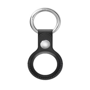 mcgoo0007-leather-strap-muvit-for-change-airtag-pu-black-one-size