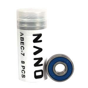 nbz7-set-of-8-bearings-nano-abec7-silver-blue-one-size
