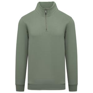 ns428-mossgreen-eco-friendly-zip-up-high-neck-sweatshirt-native-spirit-moss-green