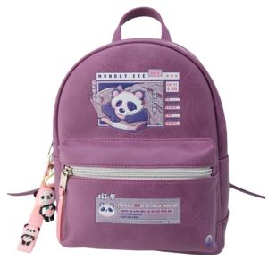 618aut020-backpack-nomadict-nomadict-gaming-bag-ilustrata-panda-purple-22x12x28-cm