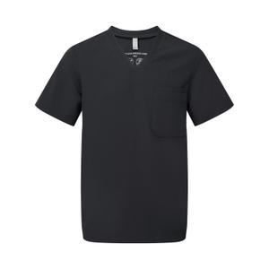 nn200-black-short-sleeved-stretch-tunic-onna-black