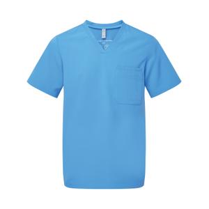 nn200-ceilblue-short-sleeved-stretch-tunic-onna-ceil-blue