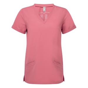 nn310-calmpink-women-s-short-sleeved-stretch-tunic-onna-calm-pink
