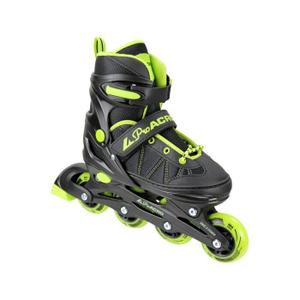 lumio-2-adjustable-kids-roller-skates-pro-acro-lumio-black-fluo-34-37
