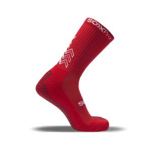 sock-soxpro-grip-anti-slip-red