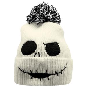 bn410-bonnet-rock-a-gogo-mister-jack-snow-jack-beige-white-black-one-size