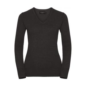 ru710f-charcoalmarl-women-s-v-neck-sweater-russell-charcoal-marl
