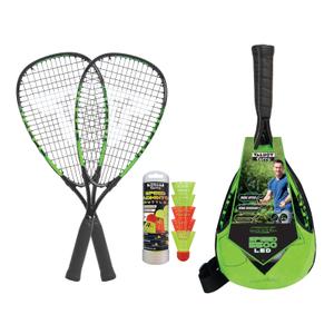 490118-badminton-set-with-a-shoulder-bag-schildkrot-speedbadminton-speed-5500-led-black-one-size