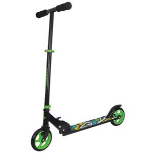 510304-children-s-scooter-schildkrot-runabout-black-green-145-mm