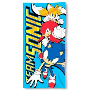 8435631339830-microfiber-beach-towel-sega-sonic-the-hedgehog-turquoise-yellow-blue-70x140-cm